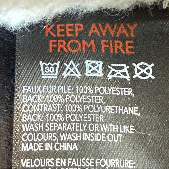 BDG Taylor Piled Fleece Aviator Jacket Size M - Picture 10 of 13